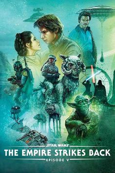 star wars the empire strikes back book cover with characters from different countries and their names