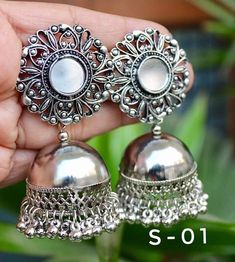 Jewelry Oxidized, Hippy Chic, Floral Studs, Traditional Earrings, Buy Earrings