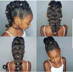 Cabello Afro Natural, Kids Hair Styles, Kid Hairstyles, Bella Hair, Kid Hair, Natural Hairstyles For Kids, Girls Natural Hairstyles