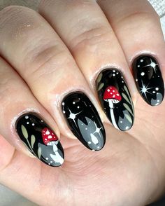 Fingernail Polish Designs, Cute November Nails, November Nail Art, Night Nails, November Nails, Manicure Inspiration, Stamping Nail Art, Nail Forms, Nail Patterns