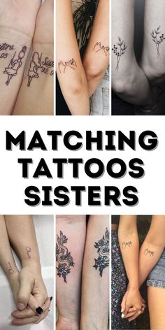 matching tattoos for sisters are the perfect way to show off your inner and outer thighs