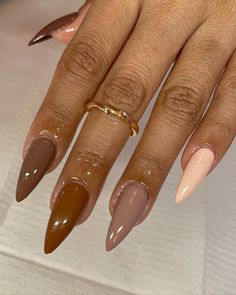 Colors For Dark Skin, House Of Beauty, Almond Nail, Nail Art Galleries, Pedicures, Dream Nails, Creative Nails, Gorgeous Nails