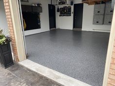 the garage is clean and ready for us to use