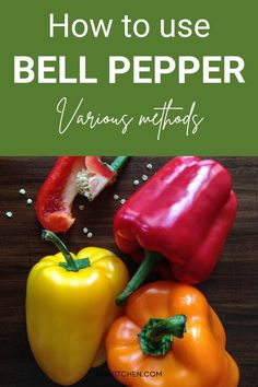 A Pinterest pin featuring a guide to bell peppers, highlighting nutrition, benefits, and usage. Learn how to buy and store these colorful veggies for maximum freshness. #BellPepper #Nutrition #HealthyEating #CookingTips Female Facts, Stuffed Bell Pepers, Canning Bell Peppers, Seed Harvesting, Freezing Bell Peppers, Growing Hot Pepper, Capsicum Recipes, Fact Or Fiction, Food Resources