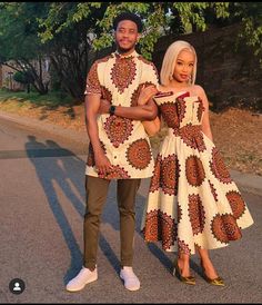 Lobola Outfits, African Couple, Couples African Outfits, South African Traditional Dresses, African Print Jumpsuit, African Traditional Wear, African Wedding Attire, Couple Matching Outfits, African Prom Dresses