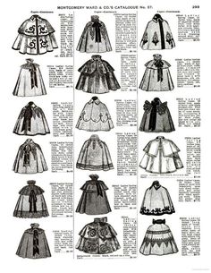 Gaun Abad Pertengahan, 19th Century Fashion, Fashion Vocabulary, Montgomery Ward, Fashion Design Drawings, Old Fashion, Edwardian Fashion, Fashion Design Sketches, Historical Dresses