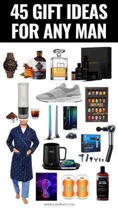 the gift guide for any man in his life is here to help you find what he wants