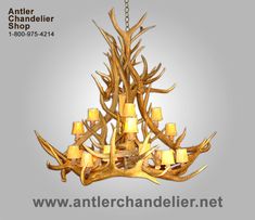 the antler chandelier shop is now available for purchase at antlerhandelier net