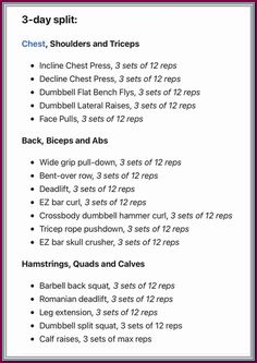 (ad) Best exercise ball  Best exercise bike; Best treadmill; Best smart home gym; Best rowing machine; Best dumbbells; Best kettlebell; Best elliptical robot ... Workout Gym Plan For Women, Full Body Workout At Gym 3 Days, Womens 3 Day Workout Plan, Workout Split Schedule Women, Workout Schedule 3 Day Split, 3 Times A Week Workout Plan Gym, 3 Day Workout Plan For Women Beginner, Best Split Workout, Women Split Workout