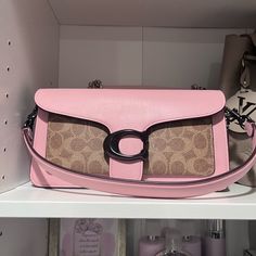 Coach Luxury Bags Collection, Pretty Life, Girly Bags, Pink Purse, Dream Lifestyle, Authentic Design, Coach Bag, Cute Bags, Pink Brown