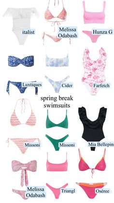 Where To Find Cute Bathing Suits, Best Places To Get Swimwear, Aesthetic Bikinis For Summer, Summer Outfits And Where To Buy Them, Where To Get Bathing Suits, Where To Get Summer Clothes, Where To Get Bikinis, Where To Buy Summer Clothes