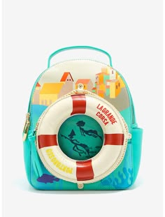 Disney Mini Backpack Ariel, Preppy Disney Backpack, Luca And Alberto, Disney Luca, Casa Disney, Danielle Nicole Disney, Disney Bags Backpacks, Cute Mini Backpacks, Italian Vacation