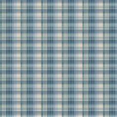 a blue and white plaid pattern