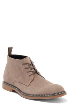 Perfectly poised and fit for any occasion, this classic chukka boot crafted from buttery suede will further refine your look. Lace-up style Leather upper and lining/rubber sole Imported Chukka Boots Men, Man Shoes, Chukka Boot, Desert Boots, Up Styles, Chukka Boots, Boots Men, Nordstrom Rack, Rubber Sole