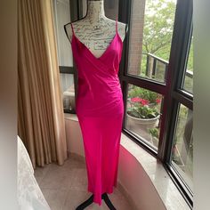 Zara Maxi Dress Size Small Nwot But Have Tiny Imperfections Adjustable Straps Dress Is Marked M But It Runs Small So I'm Posting It As Small Zara Maxi Dress, Straps Dress, Zara Dresses, Adjustable Straps, Im Not Perfect, Zara, Maxi Dress, Womens Dresses, Pink