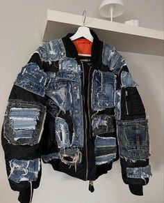 Denim Diy Clothes, Reworked Denim, Fest Outfits, Denim Inspiration, Denim Ideas