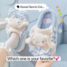 Sanrio Slippers, Cinnamoroll Stuff, Sanrio Items, Sanrio Clothes, Sanrio Things, Cute Sanrio, Sanrio Stuff, Kawaii Sanrio, Hello Kitty Items