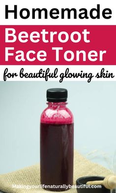 Want pink glowing beautiful skin ? Then check out this simple recipe for diy beetroot toner. This homemade face toner will make your skin healthy and glowing naturally.  Also know benefits of beetroot for skin. Beauty recipes at home. Beetroot For Skin, Homemade Face Toner, Benefits Of Beetroot, Diy Hair Care Recipes, Beetroot Benefits, Beautiful Glowing Skin, Get Glowing Skin, Natural Beauty Recipes, Hair Care Recipes