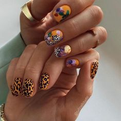 Short Nail Ideas, Short Nails Ideas, Cool Nails, Nail Designs For Short Nails, Nail Design Glitter, Nails For Summer, Designs For Short Nails, Stunning Nail Designs, Animal Nails