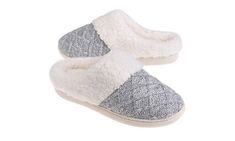 Trendy Fashion Women's Winter Slippers Memory Foam Cozy Warm Faux Fur Lined Indoor House Shoes, winter shoes Warm Comfy Slippers With Round Toe, Winter Indoor Slippers With Cushioned Footbed, Cushioned Indoor Slippers For Winter, Comfy Winter Slippers With Textured Footbed, Comfortable Super Soft Synthetic Slippers, Cushioned Winter Indoor Slippers, Cozy Soft Synthetic Slippers, Cozy White Non-slip Slippers, Warm Indoor Slippers With Round Toe