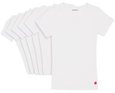 PRICES MAY VARY. OFFICIALLY LICENSED LIMITED TOO: Toddler and Girls’ Plain White Short Sleeve Undershirt T-Shirt; For girls who want to express their individuality and creativity; It's a Girls World 100% COTTON: These undershirts are the ideal layering piece; wear these basic white shirts as undershirts or wear them on their own for a cute, sporty look; solid white tops can be dressed up with a skirt and light sweater or dressed down with shorts, sandals, or sneakers; A basic plain white tee for Make A Tie, Limited Too, Plain White Tee, Pajamas Comfy, Girls World, Light Sweater, Crew Neck Shirt, Family Outfits, White Shirts