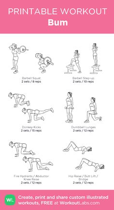 the printable workout guide for women