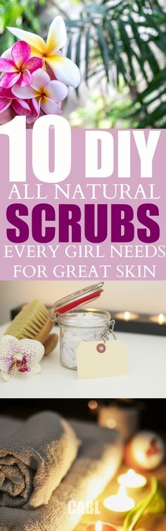 These 10 all natural diy scrubs are amazing! Every girl needs these for great skin! Boho Lifestyle, Gentle Face Scrub, Charcoal Face Scrub, Natural Face Scrub, Homemade Facials, Natural Cleanser, Natural Exfoliant