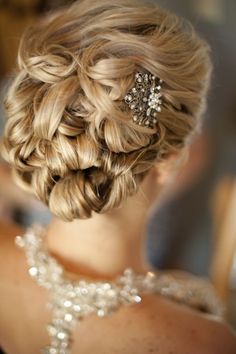 updo Blonde Bridal Updo, Princess Wedding Hair, Updo Curls, Wedding Hair Updo, Sanggul Modern, Cinderella Hair, Romantic Wedding Hair, Pinterest Hair