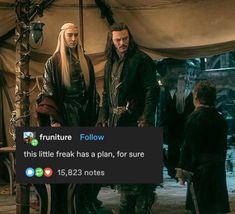 thranduil, bard and bilbo textpost Bilbo X Thranduil, Bard And Thranduil, Thranduil And Elrond, Bard X Thranduil, Bard Bowman, Thranduil X Bard, Bilbo And Thorin, Bard The Hobbit, Thorin X Bilbo Fanart