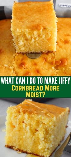 what can i do to make this jiffy cornbread more moister than it looks?