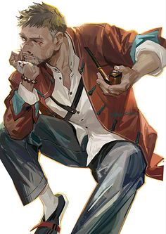 Character Design Male, 판타지 아트, Urban Fantasy, 영감을 주는 캐릭터, Pretty And Cute, Character Design Inspiration, Character Illustration