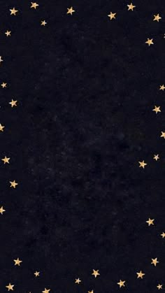 a black background with gold stars on it