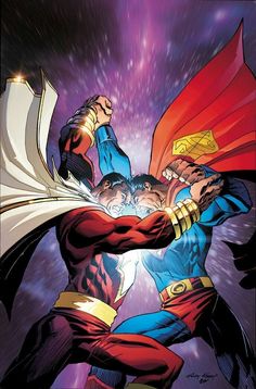 Andy Kubert, Captain Marvel Shazam, Black Adam, Superman Art, Superman Comic, Zachary Levi, Dc Comic Books