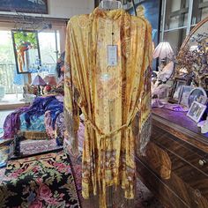 I'll Look Up The Name. Love Love Love The Fringe! Never Worn. The Fringe, Love Love Love, Sleepwear Robe, Love Love, Orange Yellow, Color Orange, Women's Intimates, Orange, Yellow