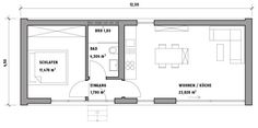 the floor plan for a two bedroom apartment with an attached bathroom and living room area