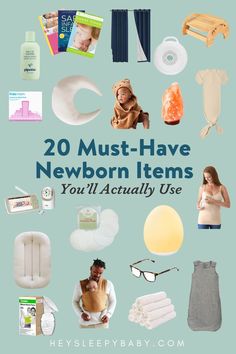 20 must have newborn items you'll actually use