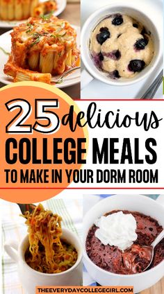 25 delicious college meals to make in your dorm room