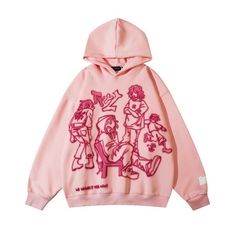 Retro Hoodies, Estilo Harajuku, Hoodie Cartoon, Streetwear Hoodie, Women Streetwear, Womens Sweatshirts Hoods, Y2k Hoodie, Anime Hoodie, Streetwear Y2k