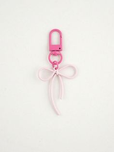 1pc Women's INS Style Simple & Elegant Butterfly Decor Keychain Compatible With Airpods, Phone, Or Bag Pink    Zinc Alloy Animal,Plain    Bag Accessories, size features are:Bust: ,Length: ,Sleeve Length: 90s Keychains, Butterfly Decor, Latest Bags, Pink Collar, Butterfly Decorations, Pink Collars, Simple Elegant, Kids Beachwear, Pink Bag