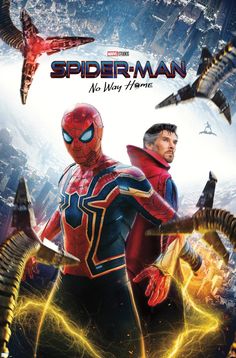 PRICES MAY VARY. THIS TRENDS MARVEL SPIDER-MAN: NO WAY HOME - KEY ART WALL POSTER uses high-resolution artwork and is printed on PhotoArt Gloss Poster Paper which enhances colors with a high-quality look and feel. HIGH QUALITY ART PRINT is ready-to-frame or can be hung on the wall using poster mounts, clips, push pins, or thumb tacks OFFICIALLY LICENSED wall poster PERFECT SIZE for any room; poster is 22.375" x 34" EASILY DECORATE any space to create the perfect decor for a party, bedroom, bathr Christoph Waltz, Spider Man No Way Home, 17 December, No Way Home, Far From Home, Spider Man 2, Keys Art, Christopher Nolan, Man Movies