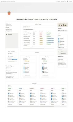 an image of a website page with many different items on the front and back pages