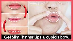 👇 Watch Short Clips for Facial Exercise & Massage. Subscribe to DN.Beauty SHORTS 👇https://www.youtube.com/channel/UCob1iz4g-HLi-W4lk21o2EA?sub_confirmation... Shorten Philtrum, Lips Exercise, Facial Exercise, Heart Shaped Lips, Cupid's Bow, Cupids Bow, Yoga Facial