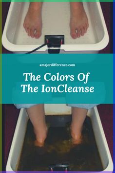 Why does the water in your detox foot bath machine change color? Find out more about changing ion f Orchard Ideas, Ion Cleanse, Ionic Foot Bath, Foot Detox Soak, Bath Benefits, Yoga Information, Homemade Clay, Detox Bath, Foot Spa