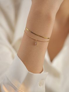 2pcs Fashionable Minimalist Square Copper Cubic Zirconia Multi-layer Bracelet, Unconventional & Deluxe For Women's Daily Wear Yellow Gold    Copper     Women Fashion Jewelry, size features are:Bust: ,Length: ,Sleeve Length: Elegant Minimalist Jewelry, Minimalist Gold Bracelet For Women, Bracelet In Gold For Women, Daily Gold Jewelry, Gold Daily Wear Bracelet, Gold Simple Bracelet For Women, Gold Lucky Design For Women, Delicate Gold Bracelet Classy, Elegant Gold Bracelet Simple