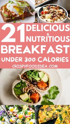 21 delicious and nutritious breakfasts under 30 calories