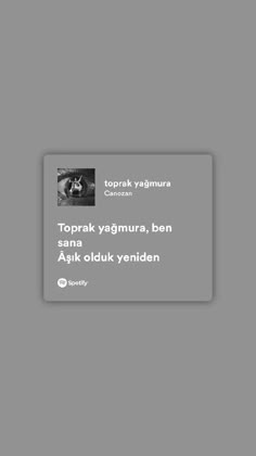 an image of a gray background with the words torak yygmura, ben anana