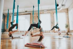 What is Aerial Yoga Anti Gravity Yoga, Wall Yoga, Aerial Yoga Poses, Yoga Inversions, Aerial Fitness, Yoga Beginners, Conditioning Workouts, Yoga Philosophy