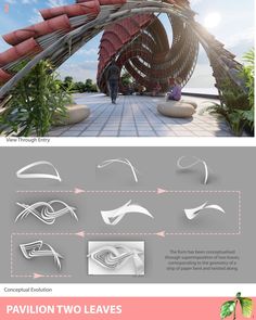 the design process for an outdoor pavilion