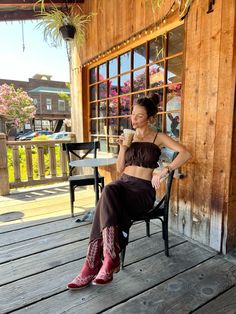 skirt set, outfit inspo, red boots Cow Girl Boots Outfit Skirt, Outfits With Red Cowgirl Boots, Red Cowboy Boot Outfits, Red Cowgirl Boots Outfit Winter, Dark Red Cowboy Boots Outfit, Red Cowboy Boots Outfit Aesthetic, Red Cowgirl Boots Outfit, Mini Skirt Cowgirl Boots, Cowgirl Boots Mini Skirt