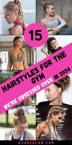 Achieve the ultimate workout style with 15 Hairstyles for the Gym 2024. Our curated collection includes easy and cute hairstyles for the gym, designed for short hair, long hair, and curly hair. From braided styles to natural looks, find the perfect gym hairstyle to keep your hair secure and stylish. Embrace the best workout hair solutions for every exercise and stay confident during your fitness sessions. Athletic Hairstyles For Shoulder Length Hair, Easy Gym Updos, Hairstyles For The Gym Short Hair, Bubble Braid For Sports, Bangs Workout Hairstyle, Updos For The Gym, Fitness Instructor Hairstyles, Quick Gym Hairstyles For Long Hair, Hairstyles For Athletic Women